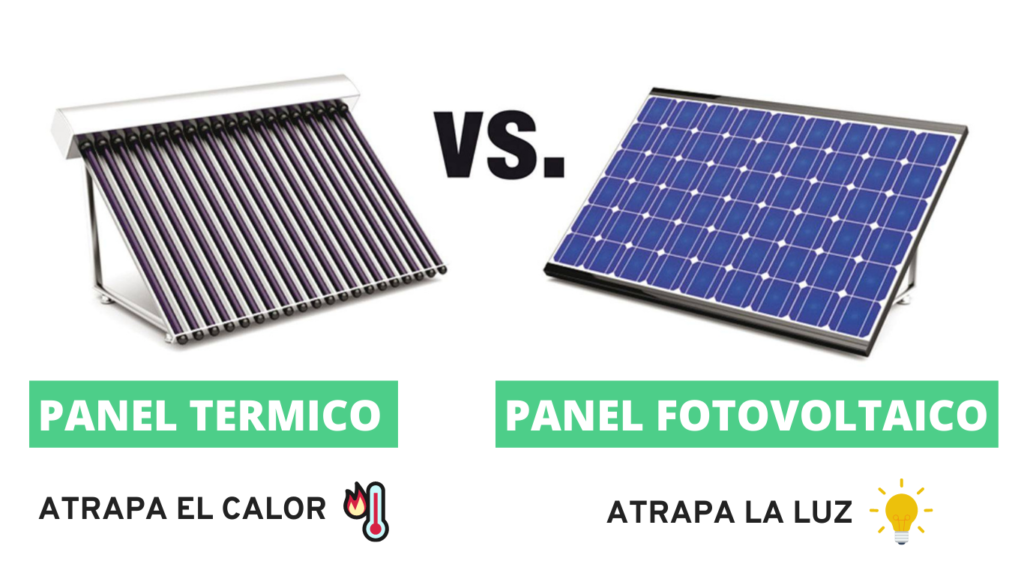 Diferencias Entre Los Paneles Solares Termicos Y Fotovoltaicos
